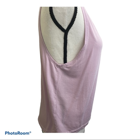 Fabletics women’s pink stretch yoga workout top Size Small - Picture 5 of 6